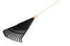 Large Black Leaf Rake