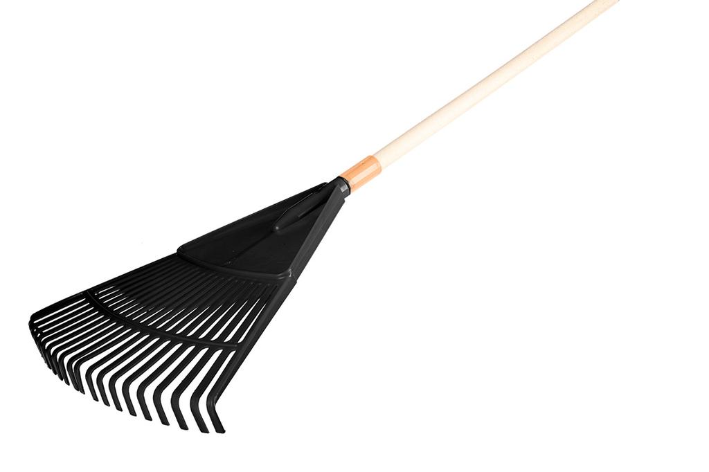 Large Black Leaf Rake