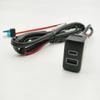 Car Charger Quick Charging Socket QC3.0 USB PD Phone Charge Adapter Socket for Toyota FJ Cruiser Prado LC120 Accessories