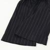 LE PHIL 534-9150500 Navy linen pinstripe collarless jacket Jacket 1 NavyUsed