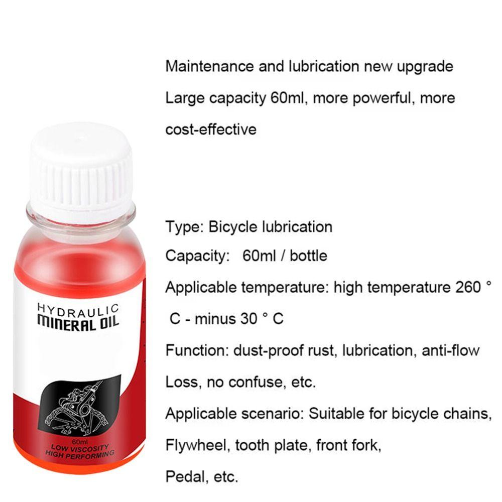 Low Viscosity Bike Brake Mineral Oil Fluid Bike Hydraulic Disc Brake Oil Fluid for Shimano 27Rd