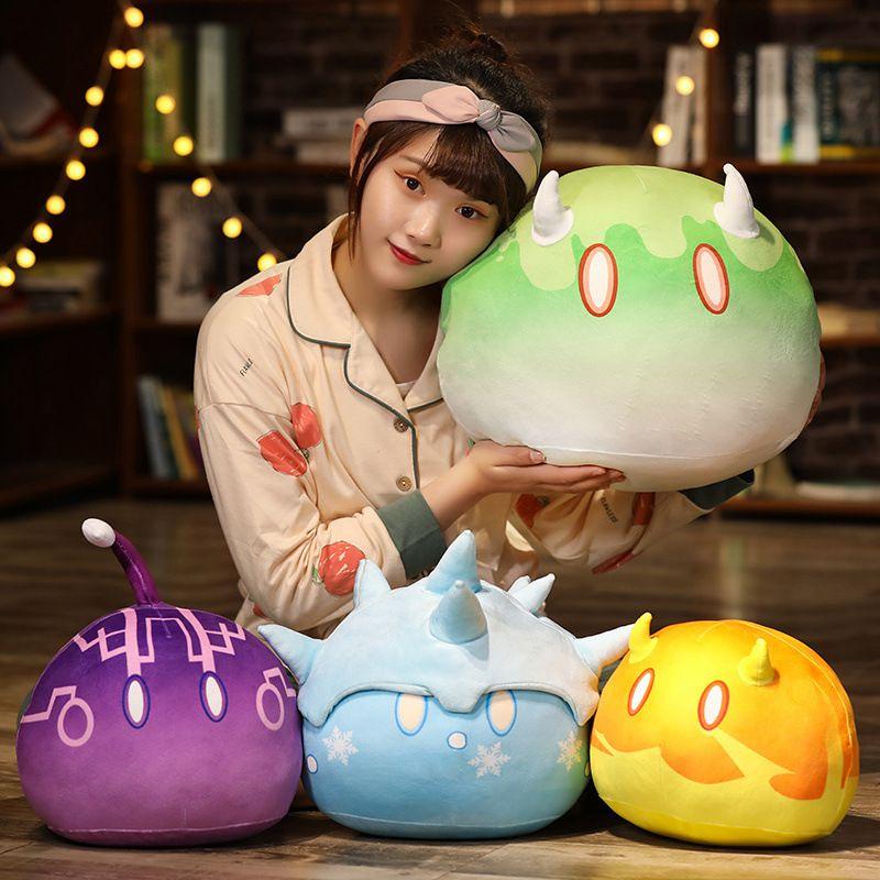 Genshin Slime Impact Stuffed Toy Plush Dolls Throw Pillow Toys Cartoon Gift