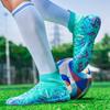 Size 34-46 Men/Women's Camouflage Football Boots Rubber Soft Sole Short Nail Artificial Turf Youth Children Football Shoes