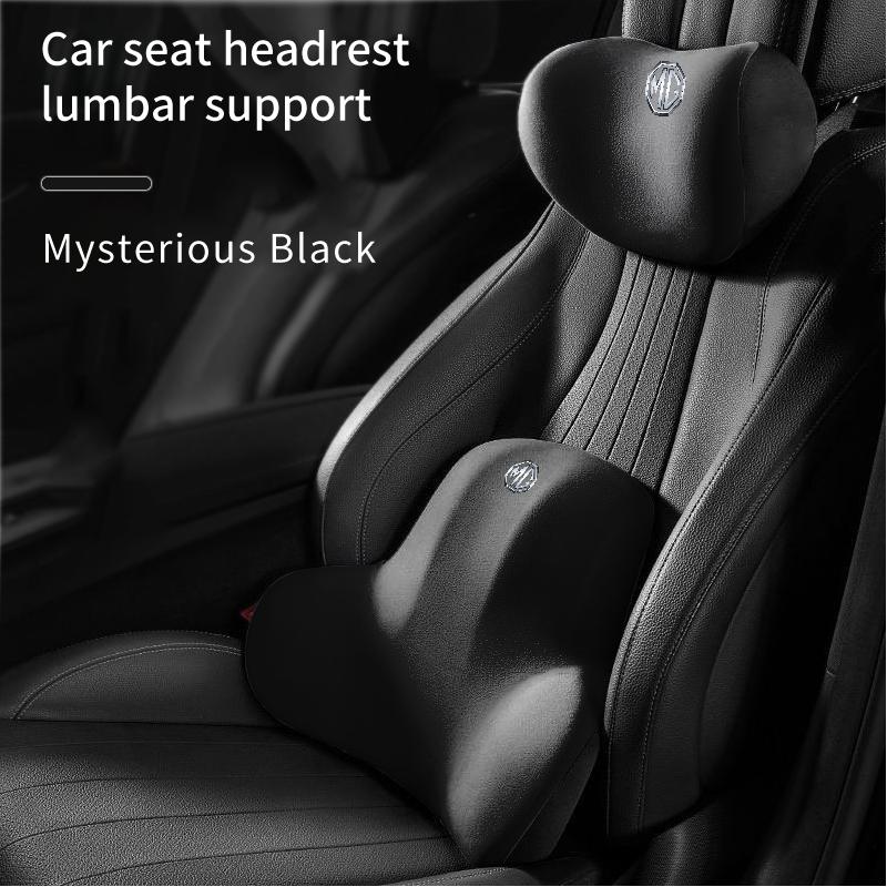 Car Seat Memory Foam Neck Pillow Lumbar Protection Pad For MG Morris Garages 6 3 5 7 TF ZR ZS HS GS GT Hector RX5 RX8 Gundam tcl6