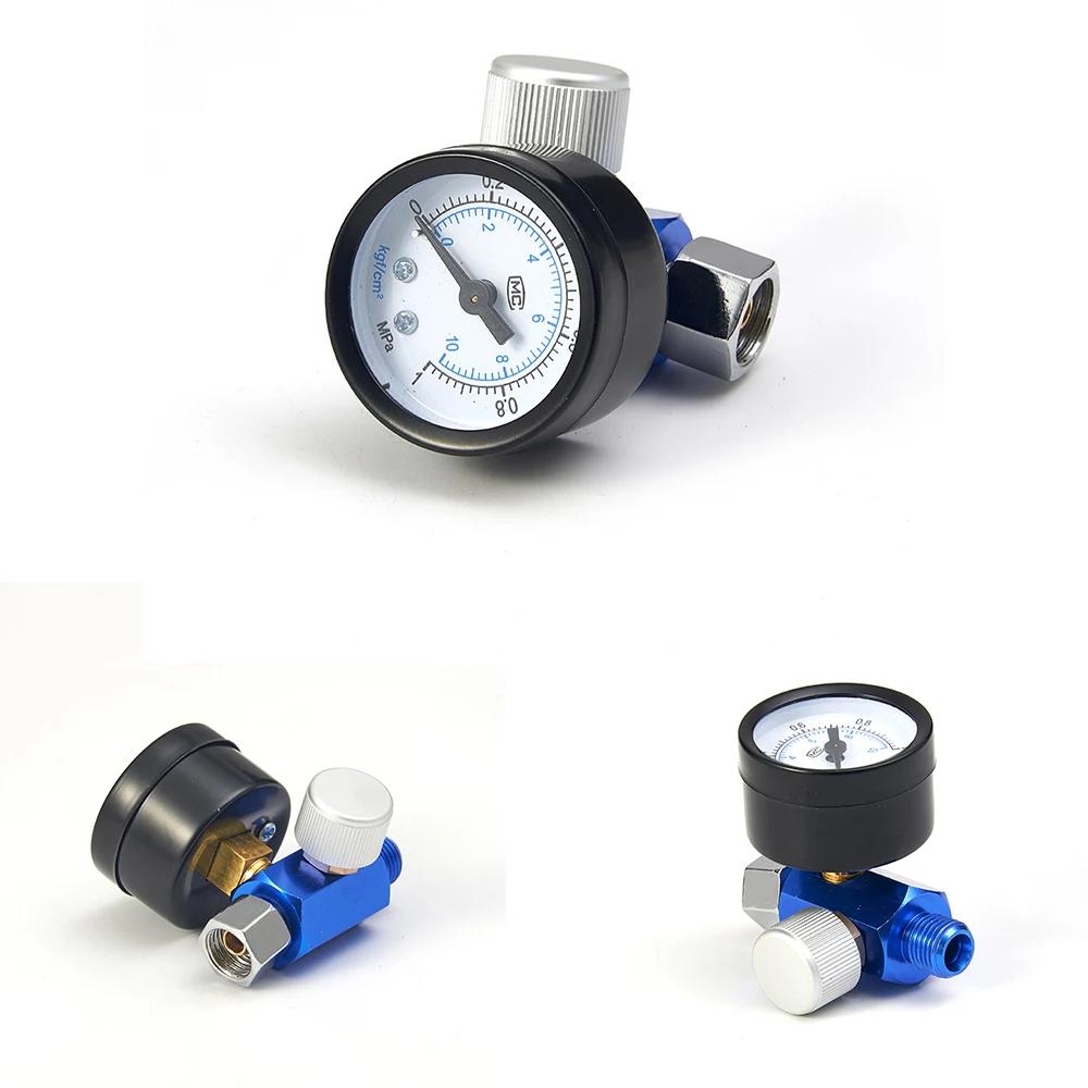 Paint Spray Gun Pressure Regulator Spray Tool Pressure Regulating Valve Best- Pneumatic Tool Accessories Pressure Gauge