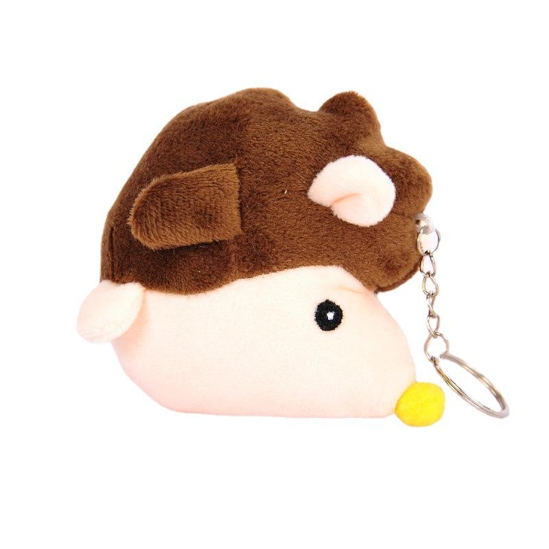 

Креативная плюшевая игрушка-ежик, реалистичная и мягкая, коричневая, чучело животного, подарок