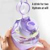 HAERS 1.2L Sports Water Bottle with Straw