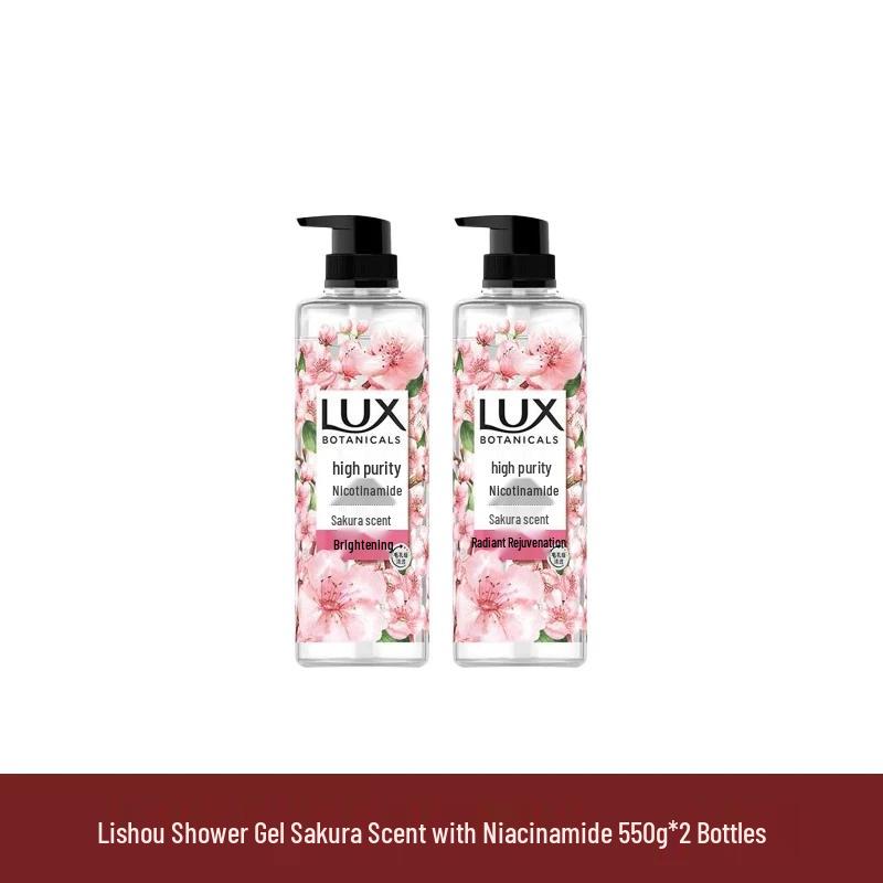 Lux Cherry Blossom & Niacinamide Shower Gel