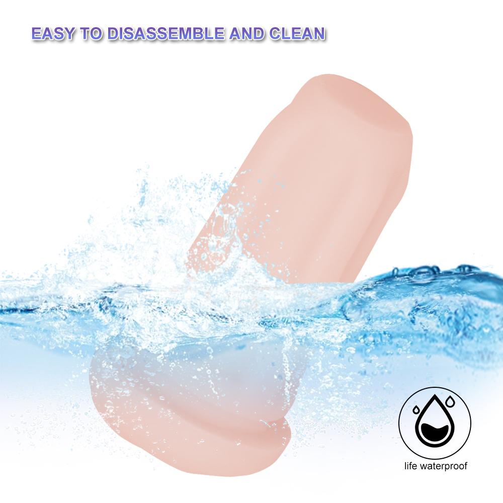 Male Masturbator Vibration Machine Real Vaginal Pocket Cat Penis Oral Masturbation Cup Adult Male Sex Toy