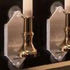 2 Stück Kerzenlichter Realistisch Aussehend Flammlose ABS LED Dekorative Solarenergie Kerzenlicht für Zuhause