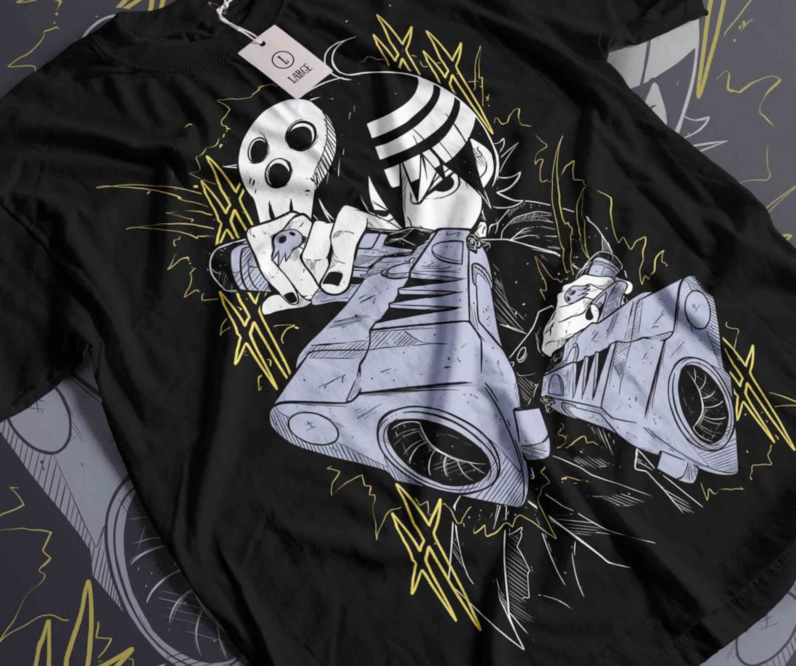 Soul Eater Death the Kid, Soul Eater Maka Albarn Shirt -soul eater shirt,soul eater T-Shirt,anime shirt,anime clothing,maka albarn T-Shirt S