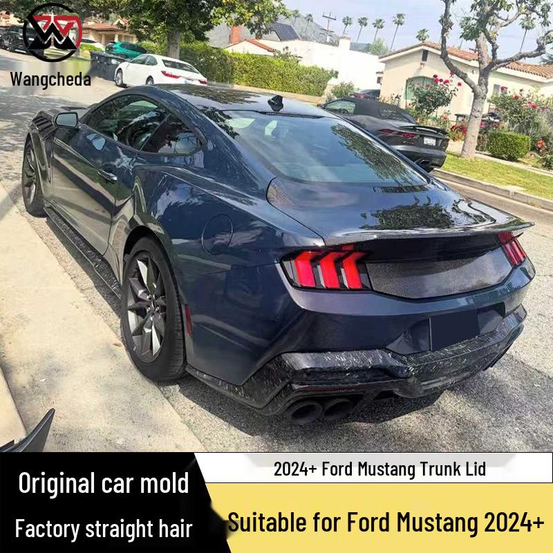 Carbon Fiber Trunk Lid Tailgate for 24+ Ford Mustang