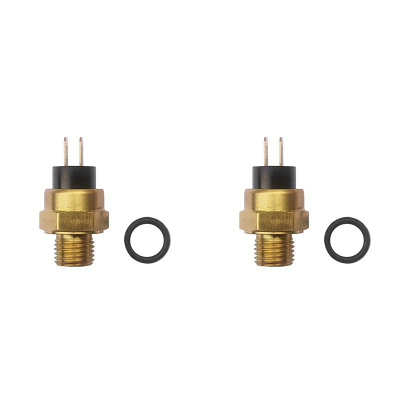 Premium-2X Motorcycle Radiator Fan Temperature Switch Water Temperature Sensor M14x1.5