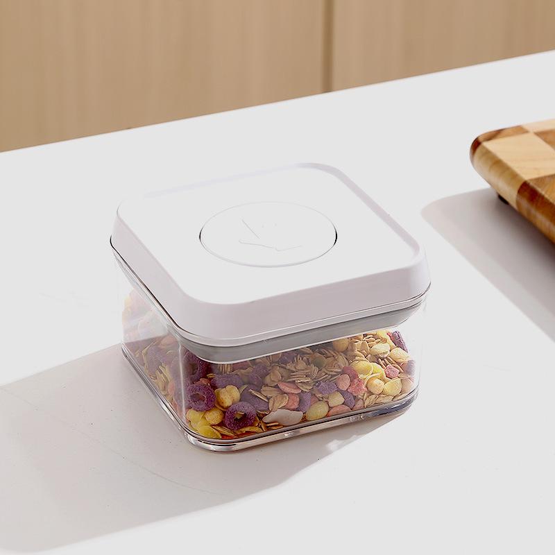 

Press Vacuum Sealed Jar, Food-grade Storage Box, Kitchen Storage Jar, Coffee Bean and Grain Preservation Jar 450ml