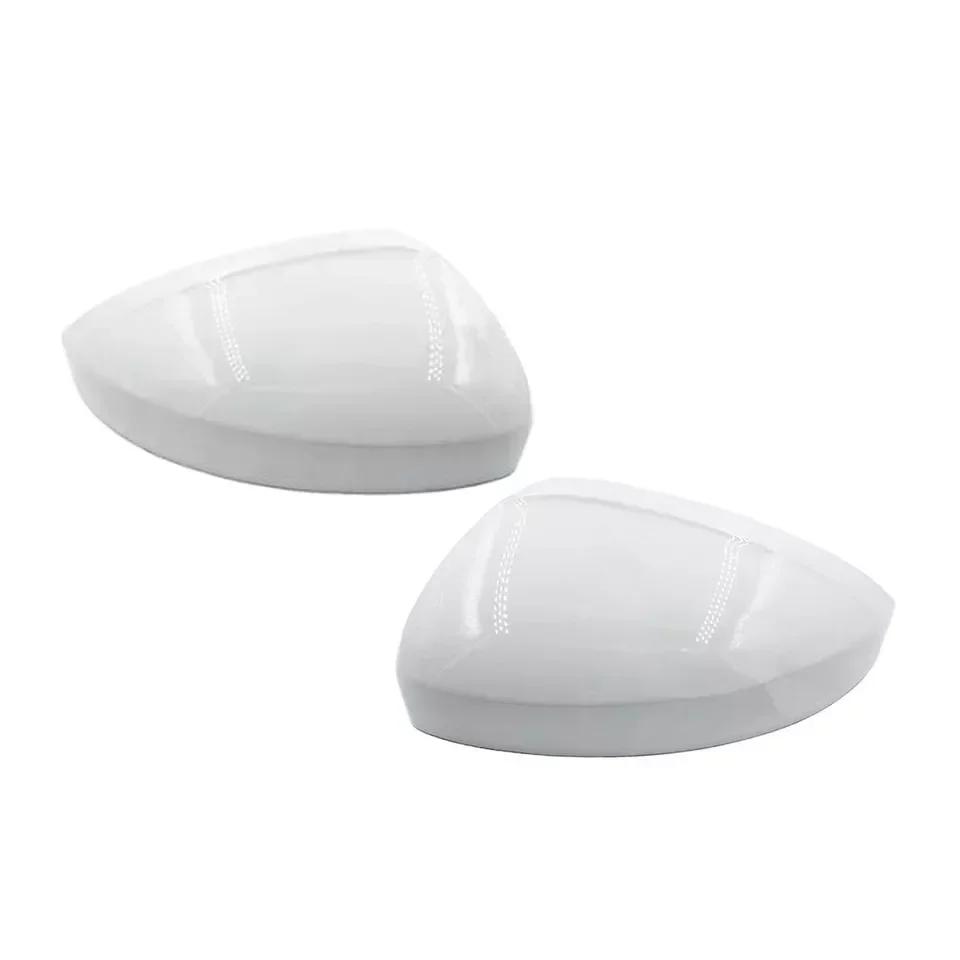 For Volkswagen Tiguan 2017 2018   ABS Car Rearview Side Mirror Cover Wing Cap Exterior Door Trim Replacement Parts