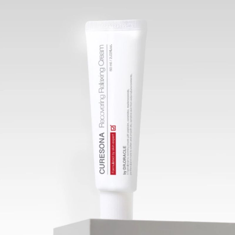 Dr. Oracle Curesona Recovering Relaxing Cream 60ml – Soothing Barrier Repair Moisturizing Face Cream