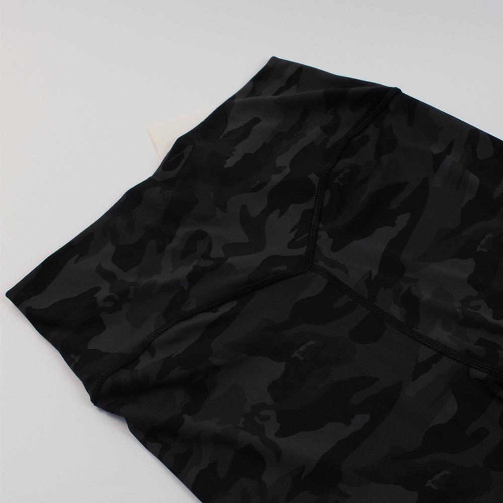 Women's High-Waisted Camouflage Yoga Leggings - Nude-Feel, Moisture-Wicking Fitness Pants