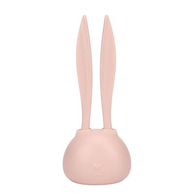 2pcs Eyebrow Trimmer Multipurpose Bunny Shape Cartoon Ergonomic Eyebrow Shaper Remover Pale Pinkish Grey