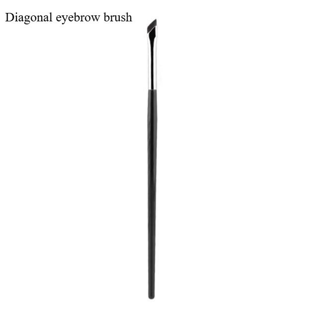 

Кисть для подводки глаз с лезвием, ультратонкая плоская кисть для бровей с тонким углом под глазами, точная кисть для макияжа 181