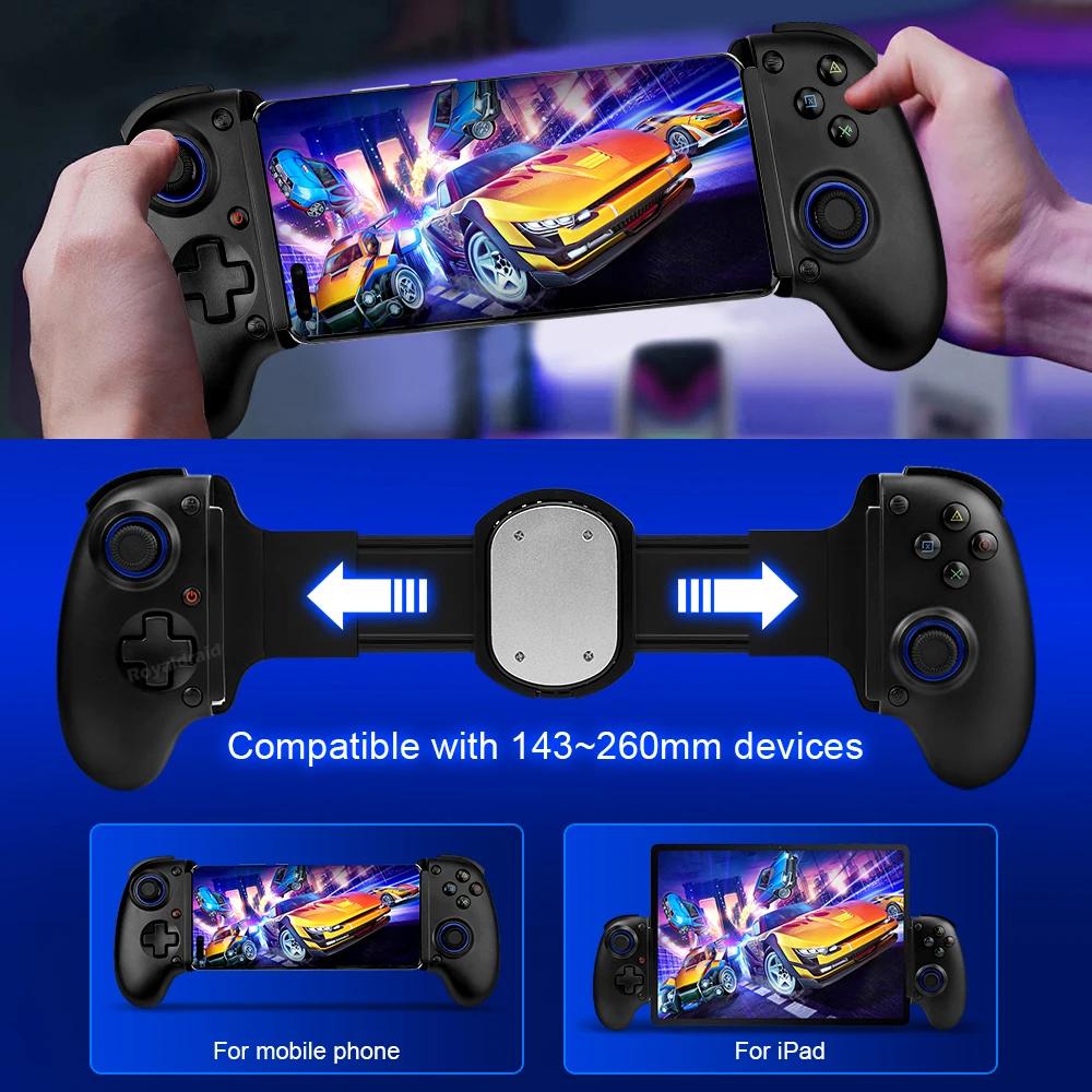 3 culori D10 D10S Stretching Cooling Game Controller fără fir pentru SWITCH/Android/Apple IOS Tablet/PS3/PS4/XBOX Gamepad Streamin