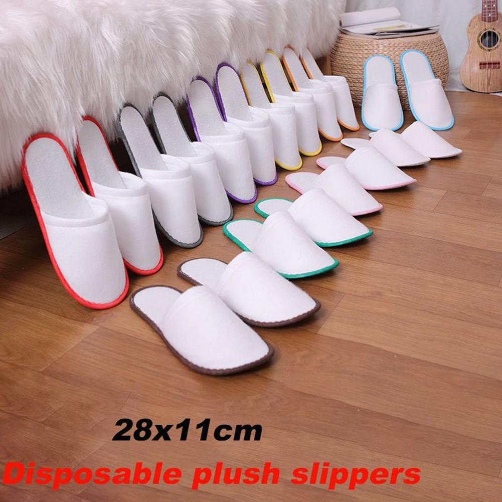 10 Pairs Disposable Slipper Closed Toe Hospitality