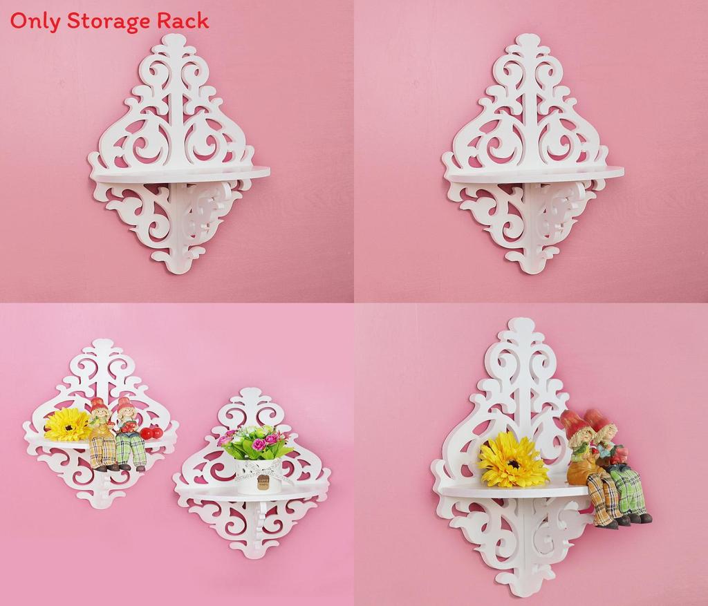 Kreatives Wandregal für Pflanzen aus PVC-Material zur Innendekoration