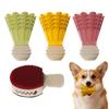 Dog Treat Toy Badminton Shape Pet Supplies With Bell Dog Food Toy For Travel Pool Park Yard Bedroom Garden Indoor Outdoor Family