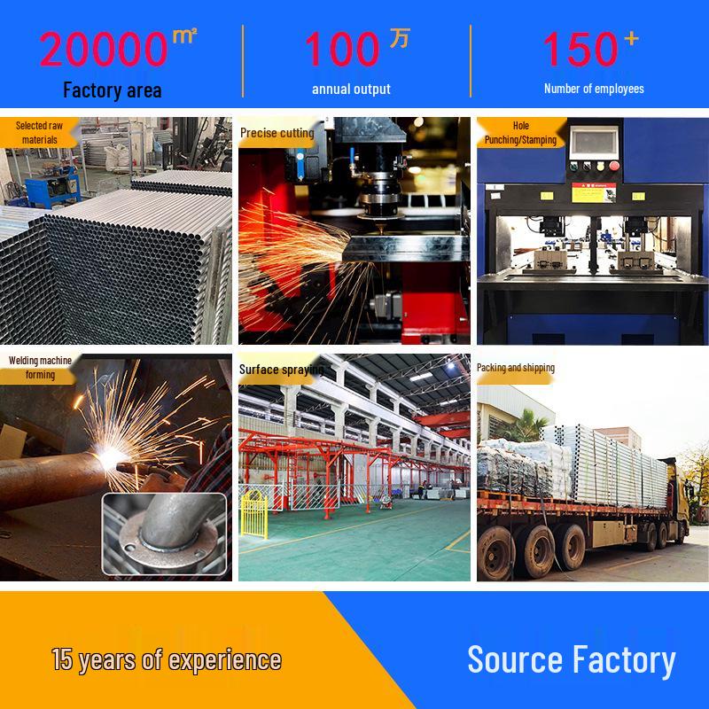 Aluminum Alloy Anti-Collision Highway Overpass Railing System