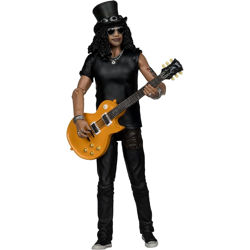 McFarlane Toys Music Maniacs Rock Slash 6 Inch Action Figure Collectible Toy