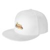 Fashion Christmas Tree Design with Fire Effect   Holiday Art Flat Brim Sun Hat  Office Workers Unisex Hat