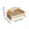 Cat Scratcher Bed Scratching Board Kitty Training Furniture Protection Lounge Nest for