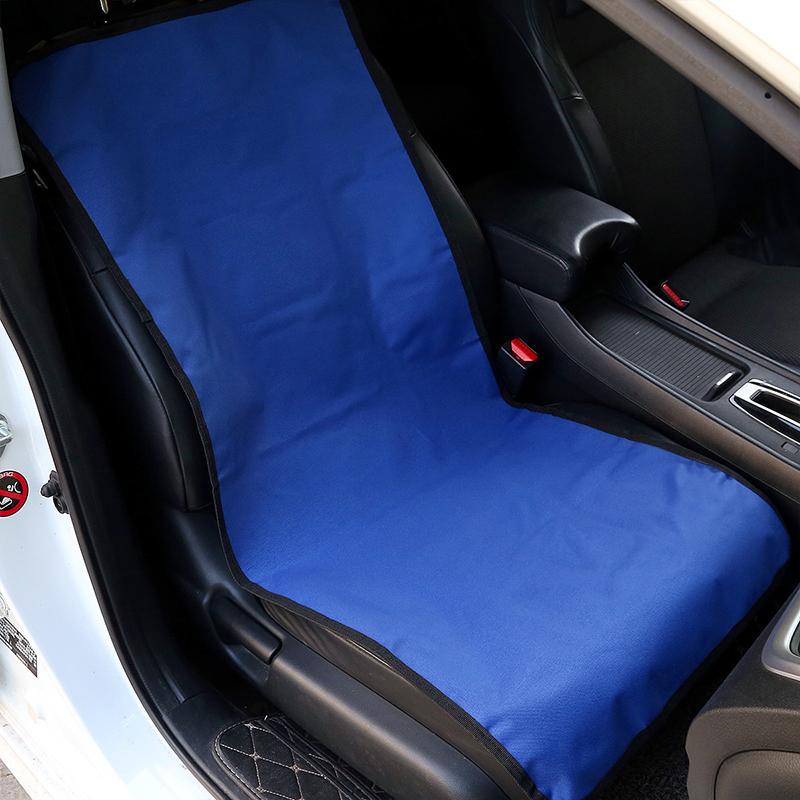 

Грязеотталкивающий чехол для автомобильного сиденья, безопасность для собак, передний ряд, автомобильная подушка, водонепроницаемая ткань Оксфорд, коврик для домашних животных, для путешествий и транспортировки собак