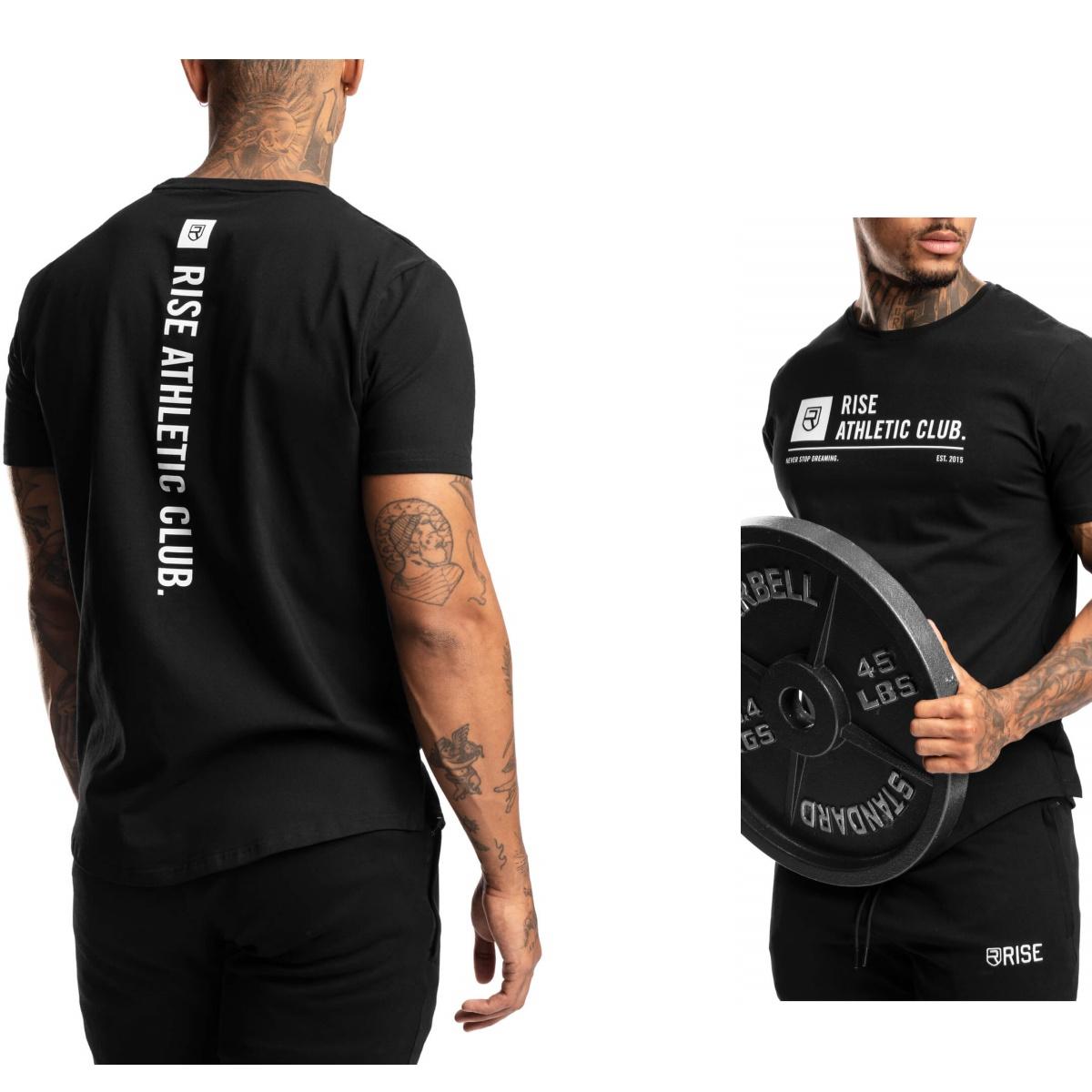 

Athletic Club Fitness Training Sports Leisure TShirt Mens and Womens Luxury Brand Top 4XL