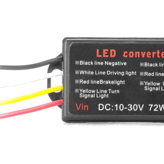 Strobe Controller Plug Play Replacement 10-30V Flashing Flasher Module for LED Side Marker