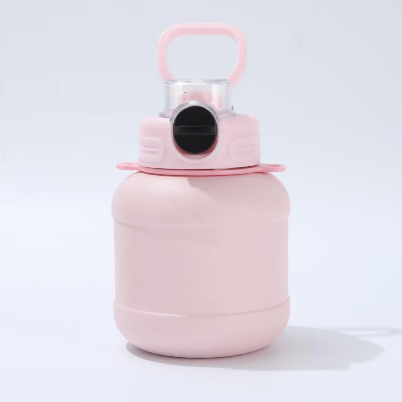 Shangqi Double-Drink Insulated Water Bottle with Straw