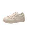 Little white shoes women's 2025 autumn new Korean version of thick-soled trendy versatile soft-soled shoes women's skirt casual board shoes