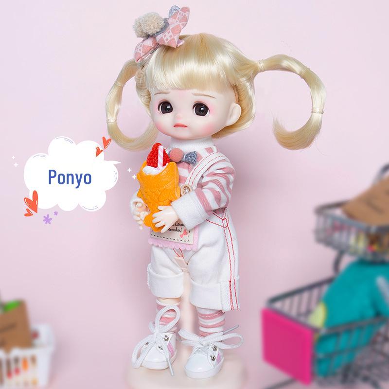 6-Minute Princess Doll Toy Set for Kids
