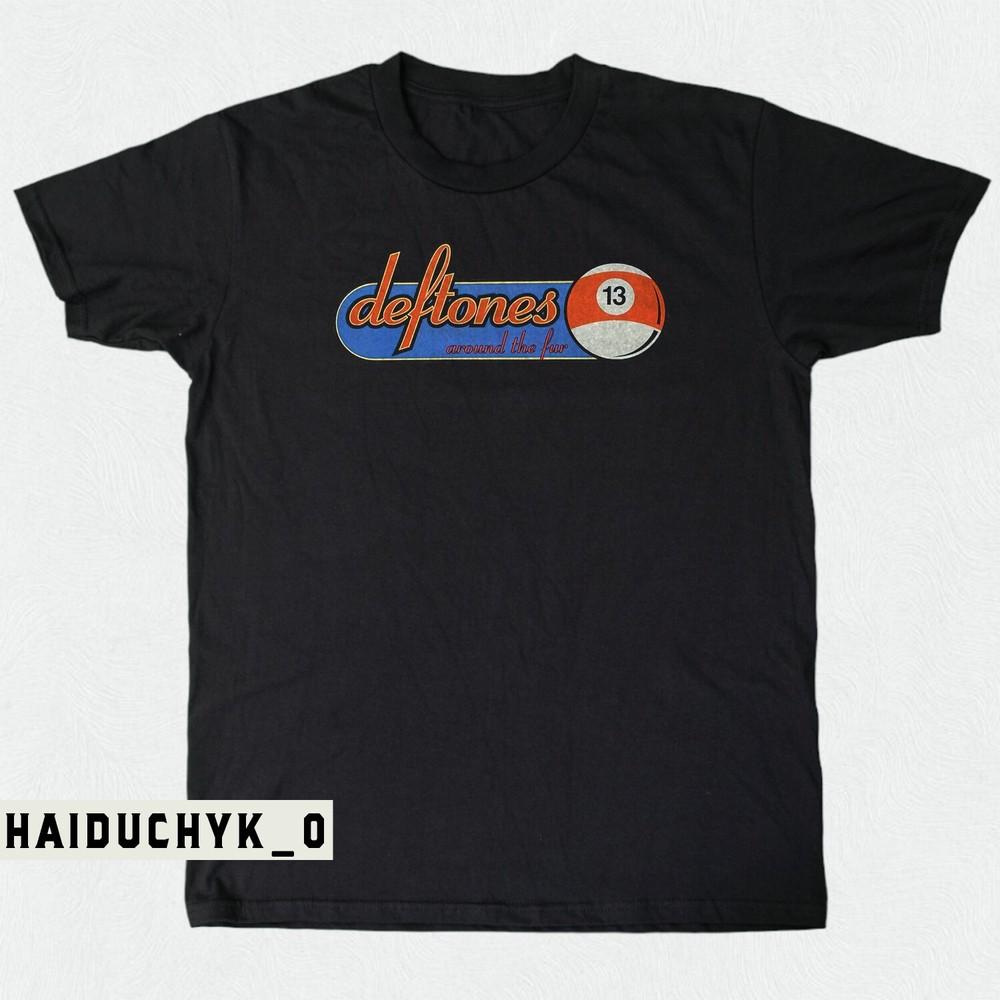 

Around the Fur 13 Pool Ball Deftones Unisex Black T-shirt Size S-5XL Unisex T-Shirt XXXXL