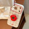 Creative Tomato Stand Phone Case for iPhone 16, iPhone 17, iPhone 17 Pro Max