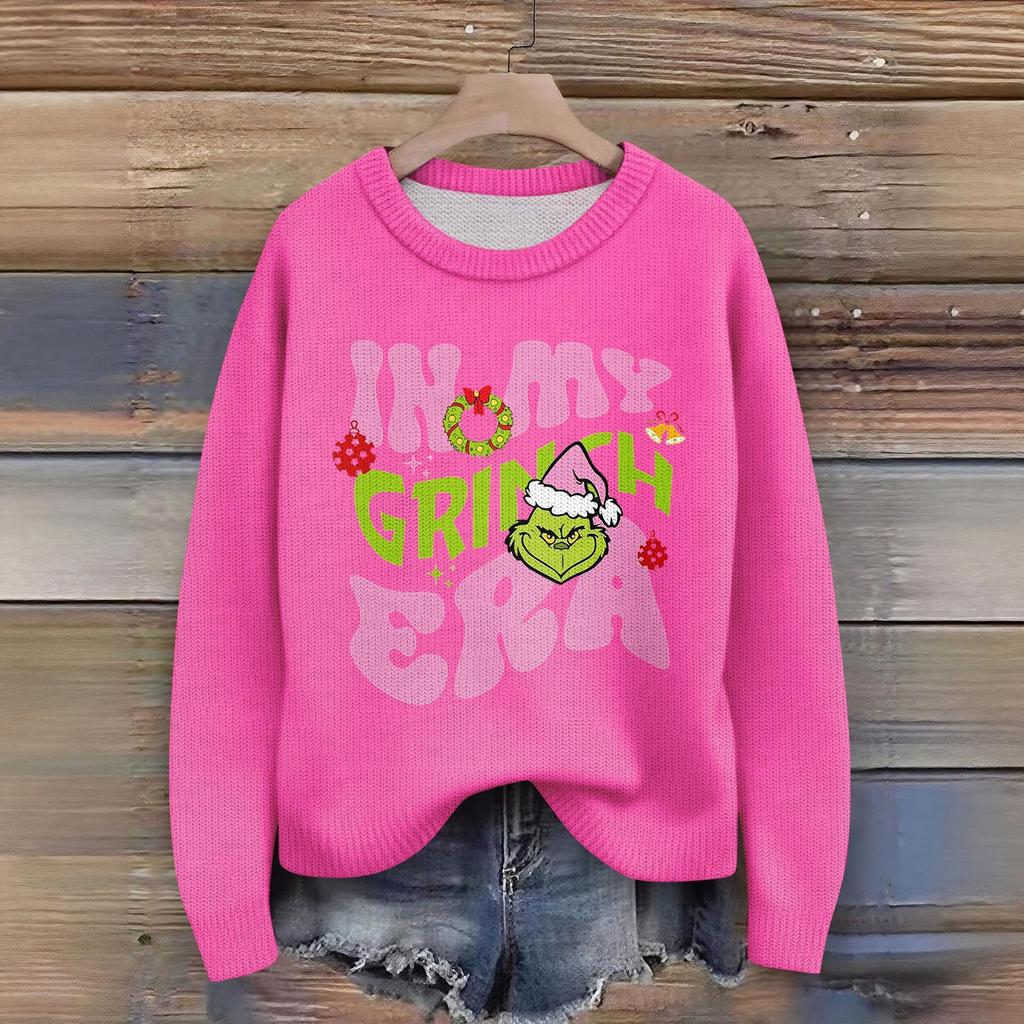 Women's Fashion Casual Long Sleeve Neck Sweater Pullover Top