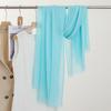 Monochrome Thin Scarf Women'S Sunscreen Shawl Solid Color Simple Imitation Cotton And Linen Silk Scarf High-End Yarn