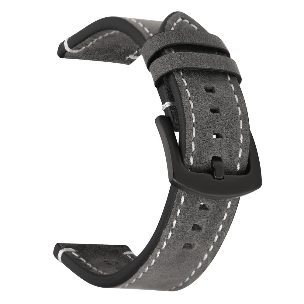 Vintage Leather Watchband for Seiko 18mm 20mm 22mm 24mm High Quality Retro Calf Leather Watch Strap Genuine Leather Bracelet