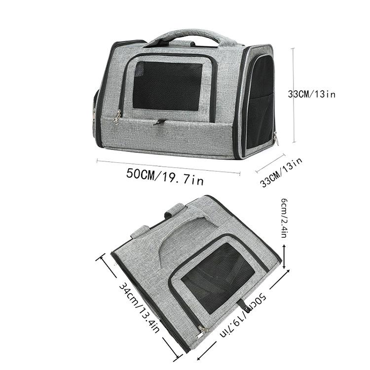 Cat Bag Portable Small Dog Travel Car Pet Outdoor Bag Large Capacity Backpack Pet Carrier Backpack