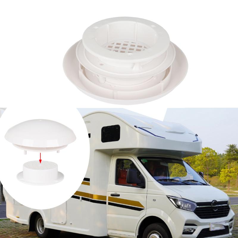 Round Vent Outlet Ventilator Ventilation Rain Cap RV Mushroom Head Air Vent Top Mounted Exhaust Fan Camper Accessories NEW