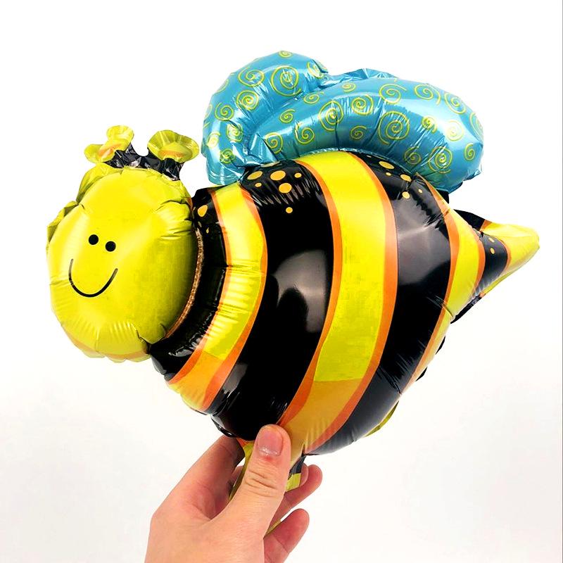

Colorful Mini Insect Cartoon Foil Balloons - Butterfly, Bee, Frog, Ladybug Event Decorations