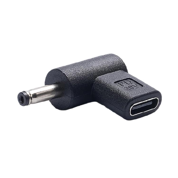 USB C to 3.5x1.35mm Adapter Type C Female to 3.5x1.35 Male Adapter Replace for Wireless Camera LED Light Printer Router