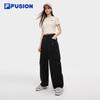 Fila Fusion Men's Loose Wide-Leg Cargo Pants