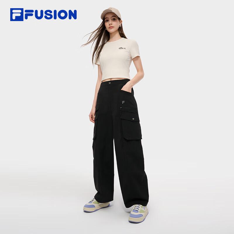 Fila Fusion Men's Loose Wide-Leg Cargo Pants