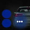 10Pcs Reflective Round Stickers, Reflectors Dot Outdoor Self-Adhesive Reflector Stickers Safety Warning Reflective Tape for Car