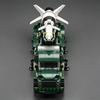 New Military Series Anti-Aircraft Missile Transport : 8x8 Wheeled Tractor—Vehicle Building Blocks Set Educational Toy